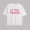 The Pink Paraiso Long Loose T-Shirt -Modern Ladies Wear Store mikuta the pink paraiso long loose t shirt