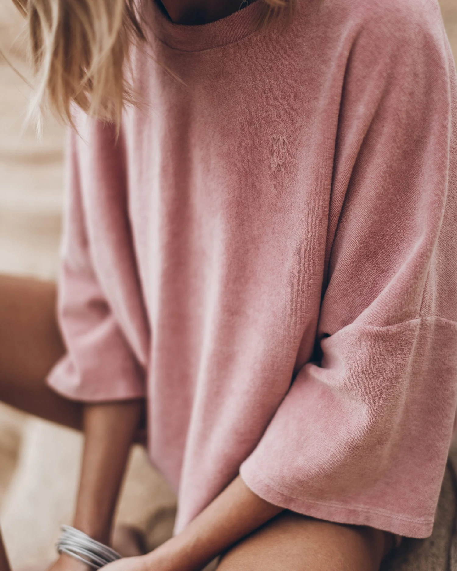 The Pink Towelling T-Shirt 10 The Pink Towelling T-Shirt - Image 8