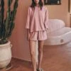 The Pink Towelling T-Shirt 1 The Pink Towelling T-Shirt -Modern Ladies Wear Store mikuta the pink toweling t shirt the pink toweling co ord shorts myriam t SS25 04