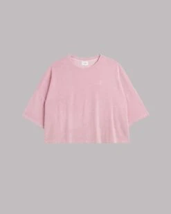 The Pink Towelling T-Shirt 12 The Pink Towelling T-Shirt -Modern Ladies Wear Store mikuta the pink towelling t shirt