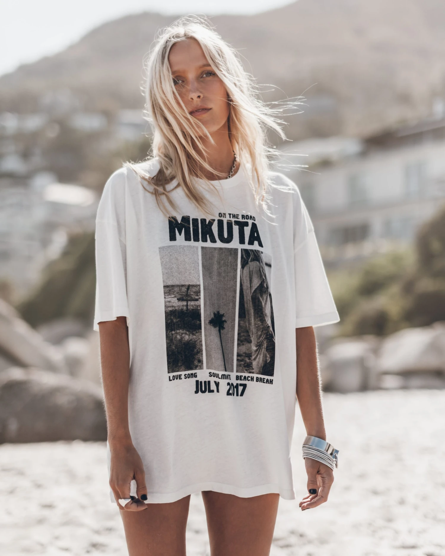 The White On The Road Relaxed T-Shirt 3 The White On The Road Relaxed T-Shirt