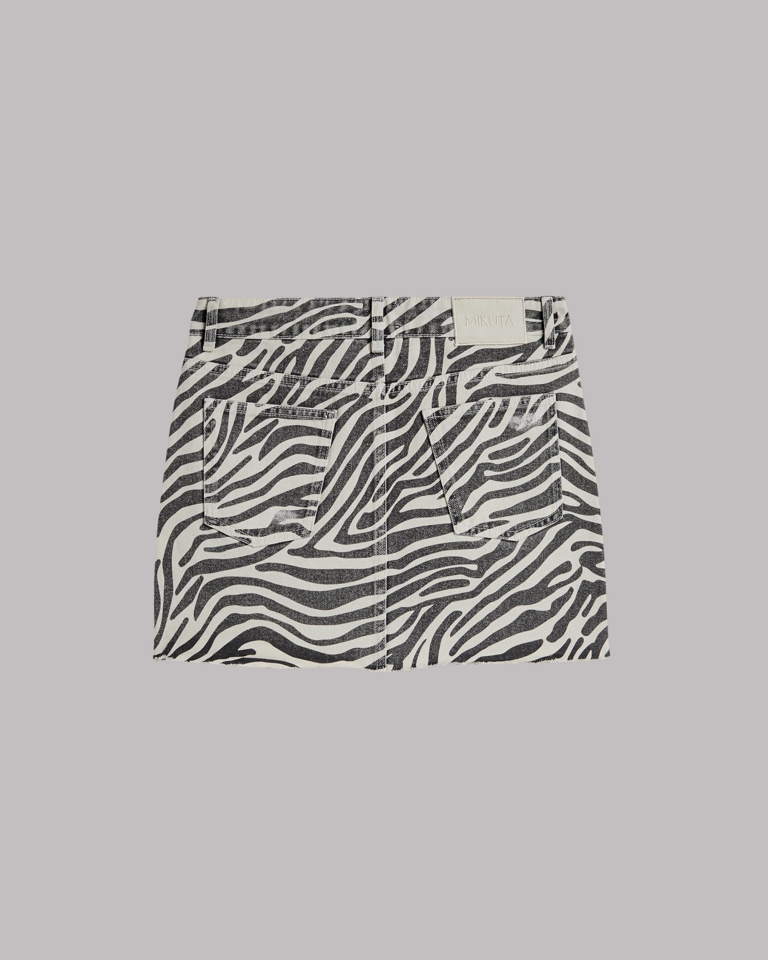 The Zebra Denim Skirt 7 The Zebra Denim Skirt - Image 5