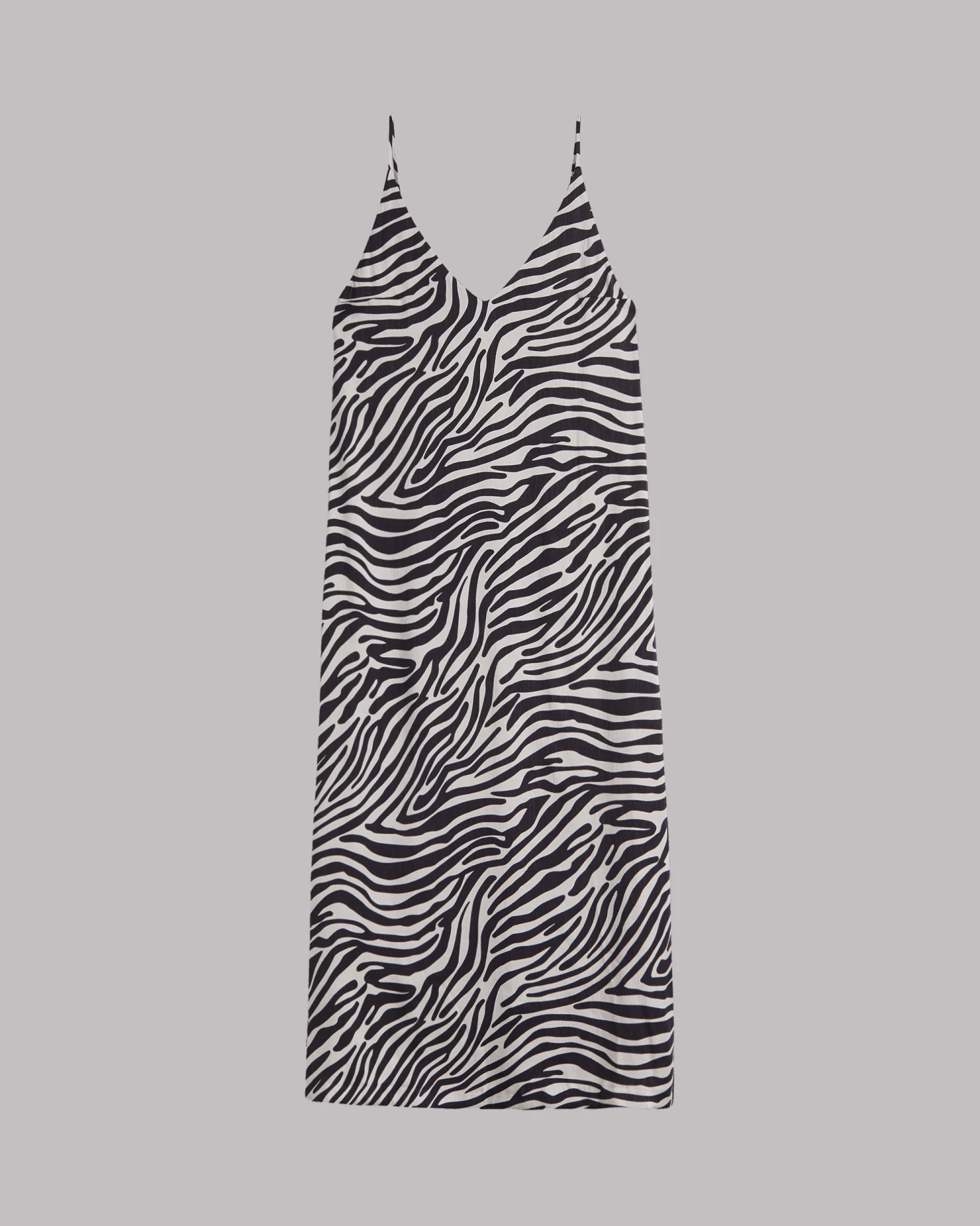 The Zebra Long Lyocell Slip Dress 4 The Zebra Long Lyocell Slip Dress - Image 2