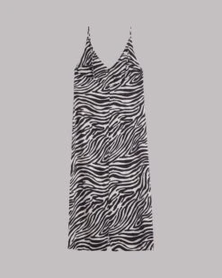 The Zebra Long Lyocell Slip Dress 15 The Zebra Long Lyocell Slip Dress -Modern Ladies Wear Store mikuta zebra long lyocell slip dress 2 02298ca6 b33e 40b2 b907 0c52dc755986